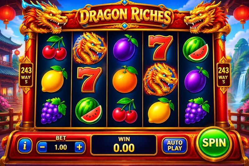 diseño de presentación para casino